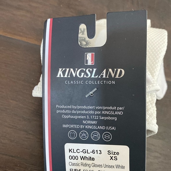 New with tag kingsland classic collection gloves size XS - Picture 4 of 4